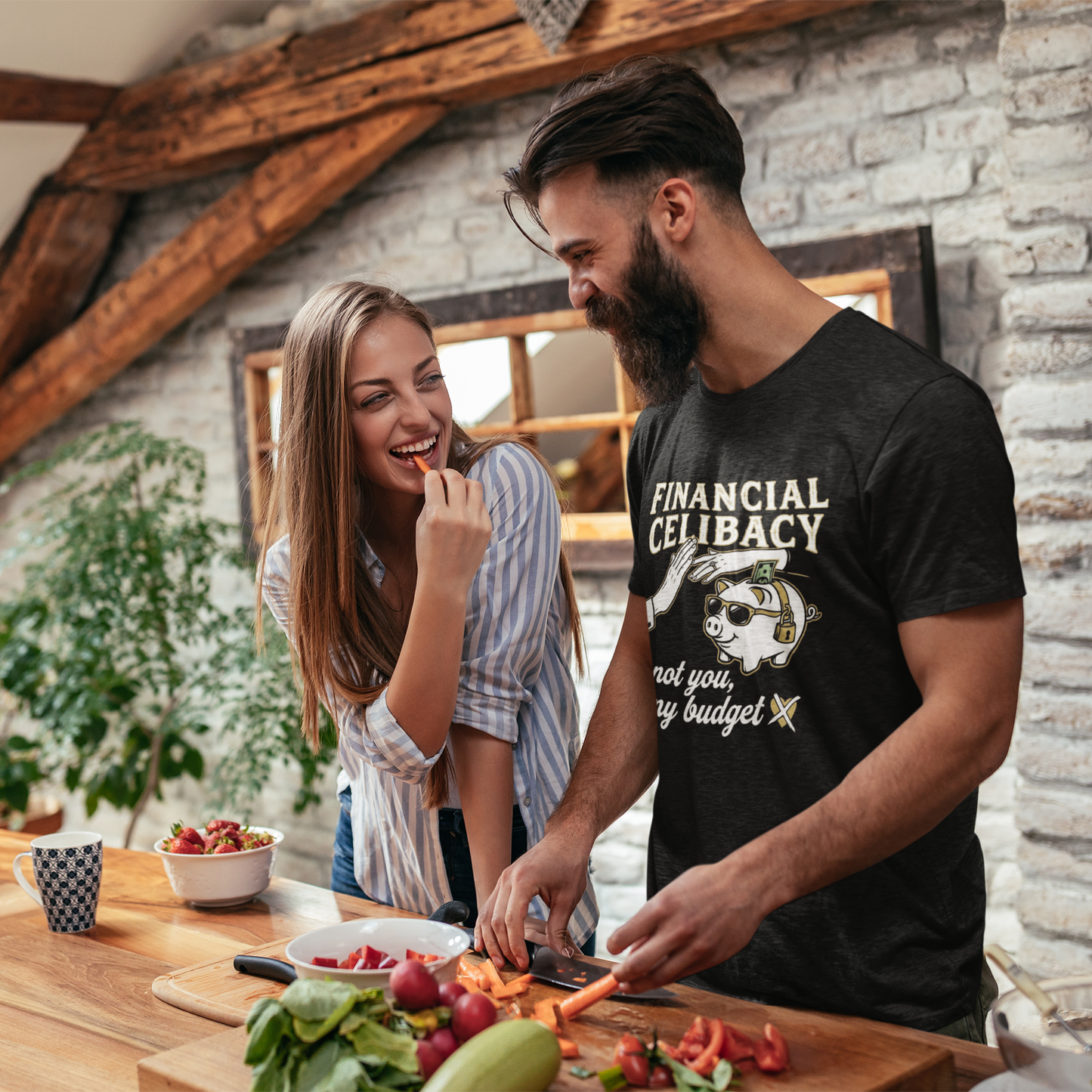 Financial Celibacy T-Shirt – Funny Budgeting & Investing T-Shirt– "It's Not You, It's My Budget"