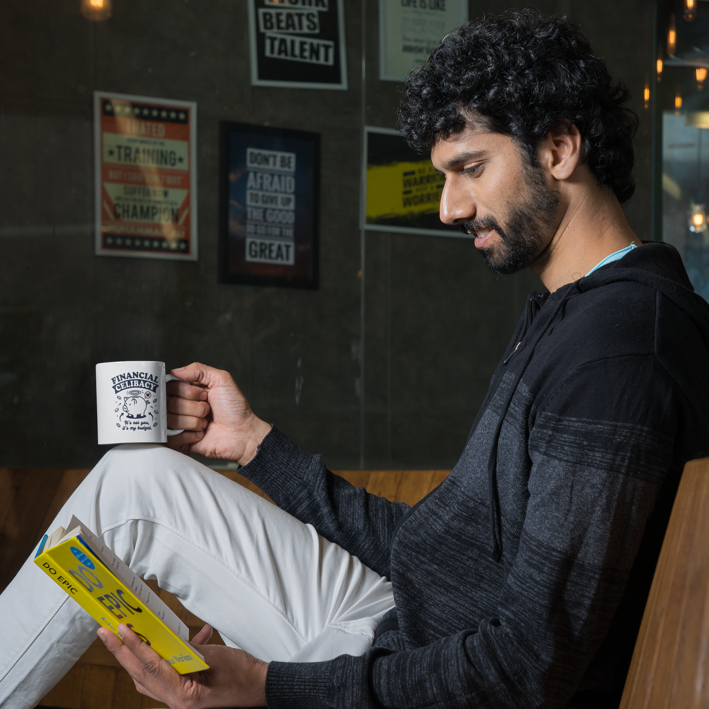 Financial Celibacy Mug: Funny Gift for Budgeters & Savers