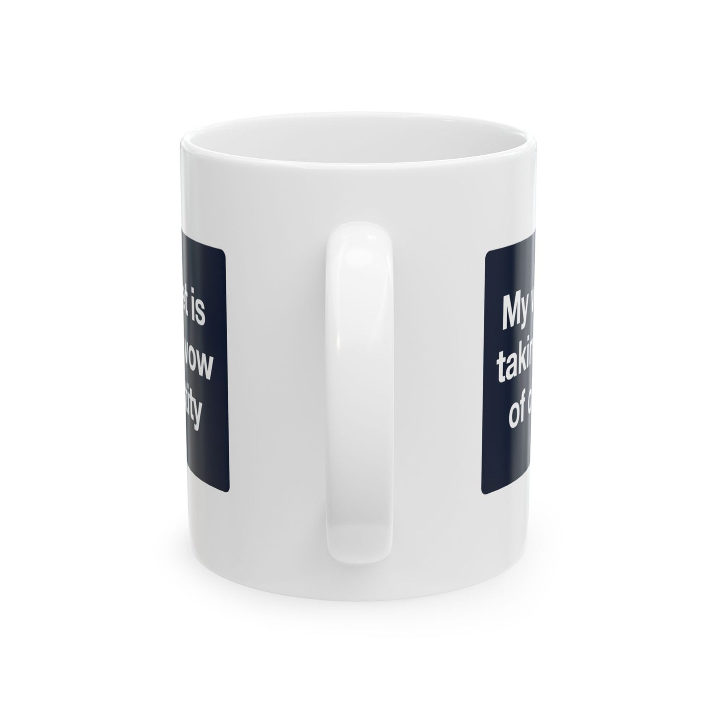 "My Wallet is Taking a Vow of Chastity" Mug – Funny Frugal Gift for Savers
