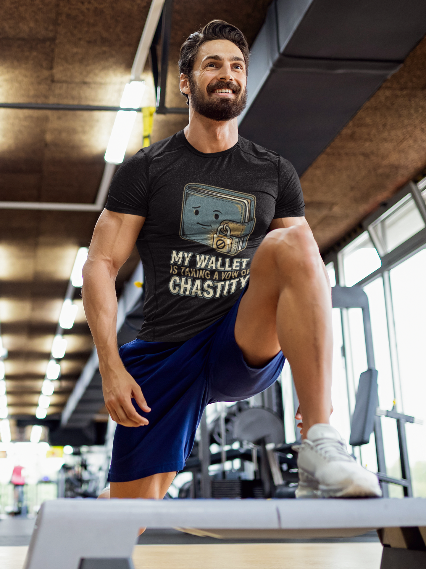 "My Wallet is Taking a Vow of Chastity" – The Funny T-Shirt for Financial Discipline