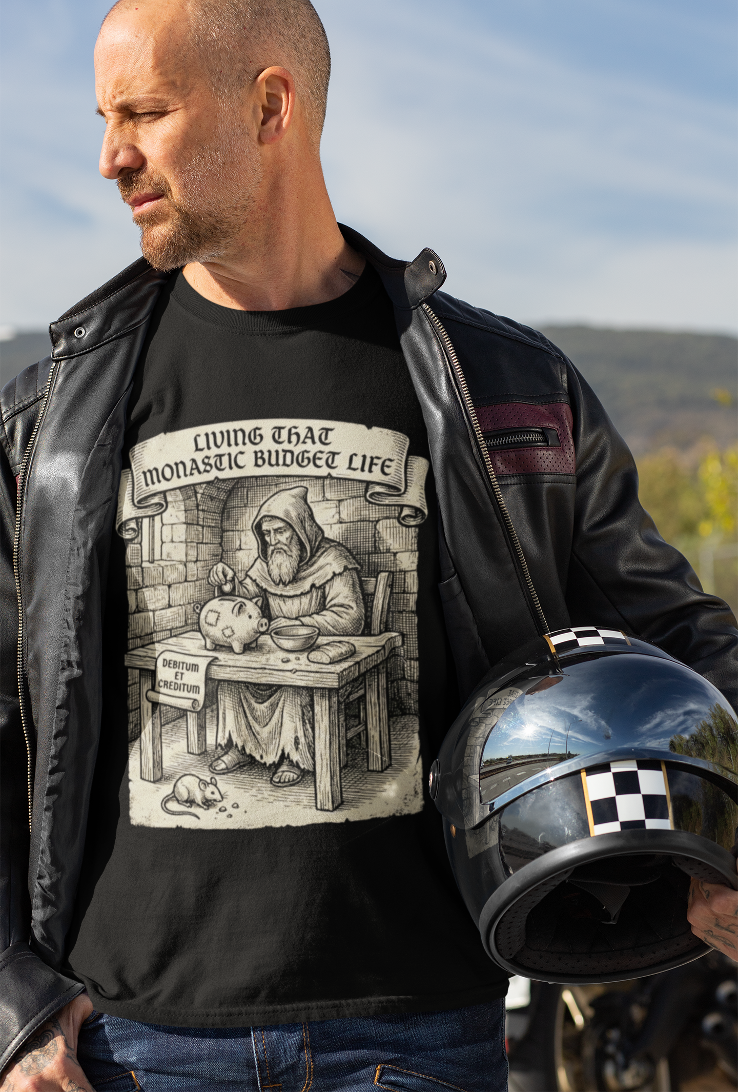 "Living That Monastic Budget Life" T-Shirt