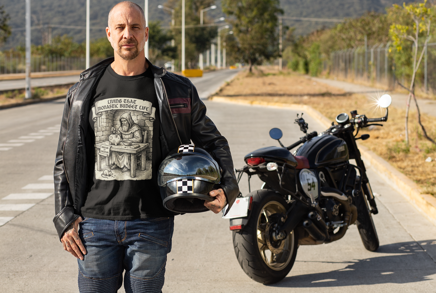 "Living That Monastic Budget Life" T-Shirt