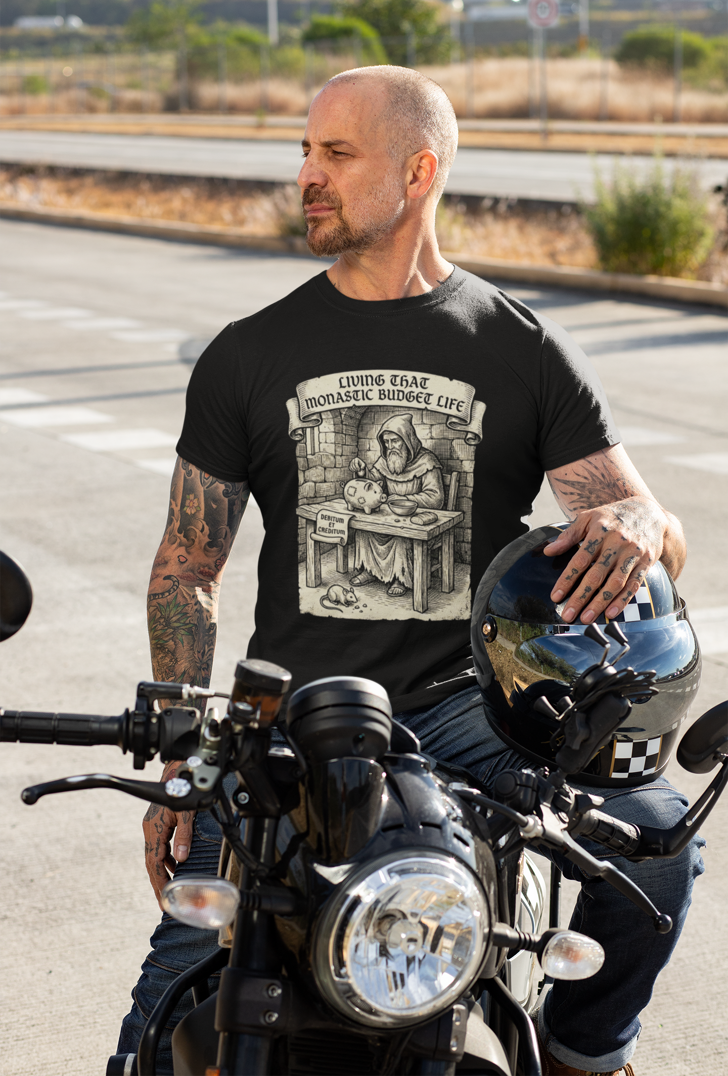 "Living That Monastic Budget Life" T-Shirt